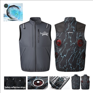 Summer Cooling Vest with Fans with 4 Built-in Fans